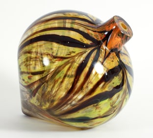 Kathleen Mulcahy Large and Colorful Glass Spinner