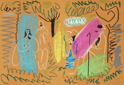 Pablo Picasso Les Dejeuners Lithograph