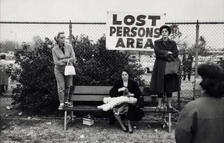 Elliott Erwitt Lost Persons Area Photograph 1963