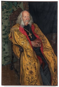 Stephen Hankin Portrait of James van Trump Oil on Canvas