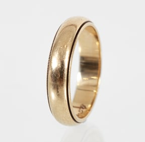 14k Gold Mens Ring