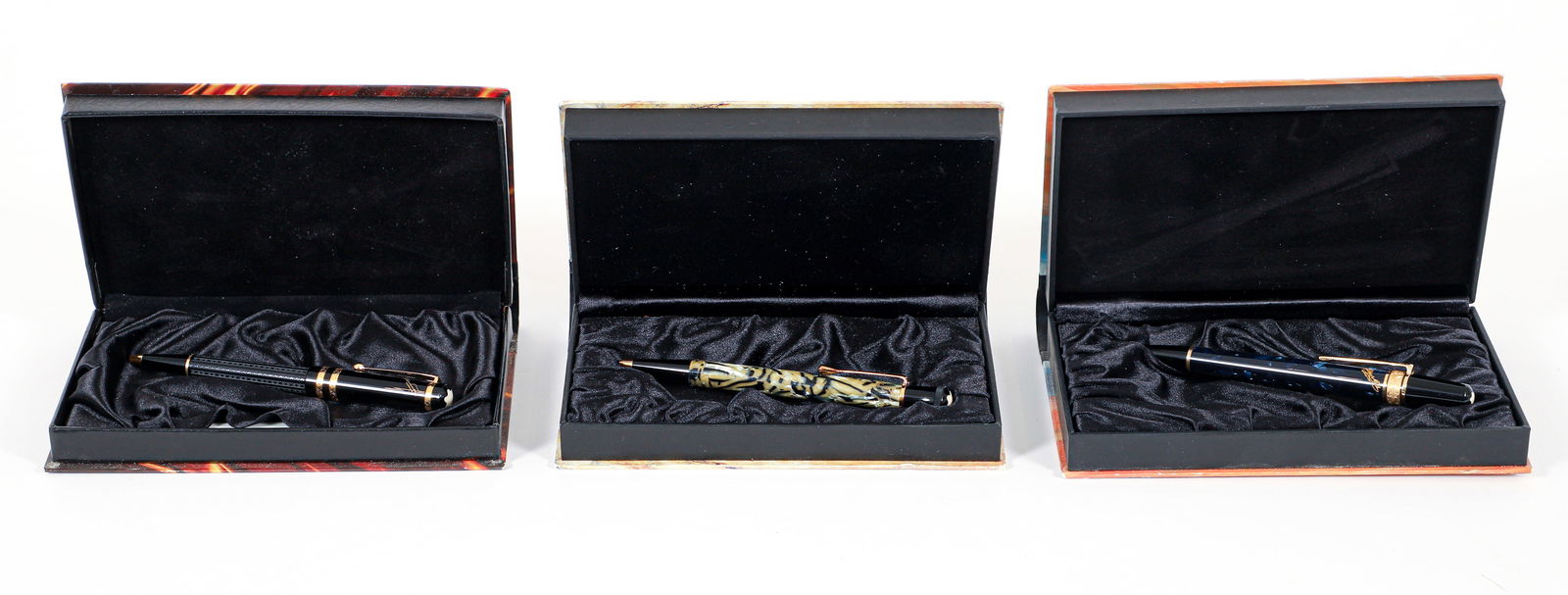 3 Boxed Montblanc Meisterstuck Limited Edition Pens (1 of 3)