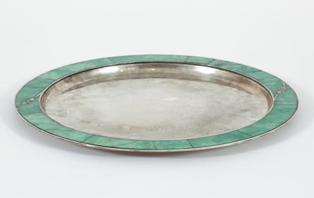 Gucci Sterling Silver Round Serving Platter