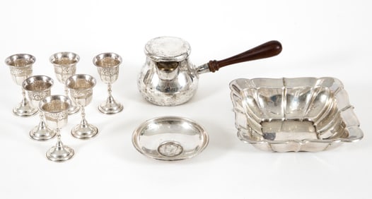 Collection of 9 Sterling Silver Pieces