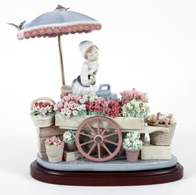 Lladro Flowers of the Season Porcelain Figure