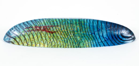 Bertil Vallien for Kosta Boda Cast Glass Boat