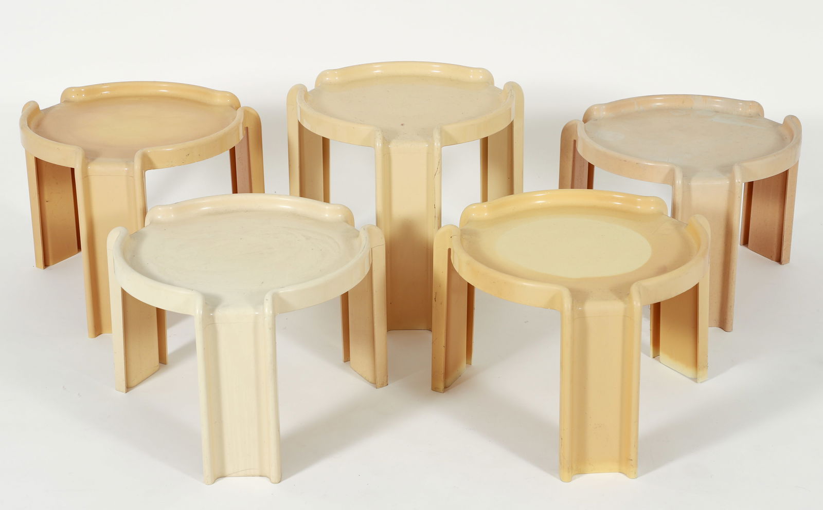 5 Giotto Stoppino for Kartell Stacking Tables (1 of 4)