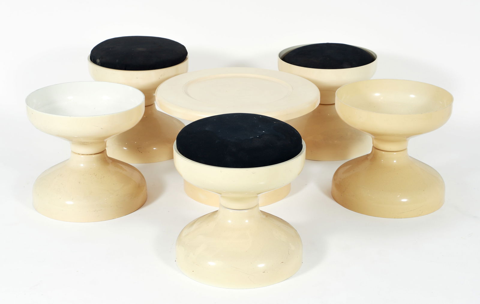 Achille and Pier Giacomo Castiglioni for Kartell Rochetto Stools and Table (1 of 2)