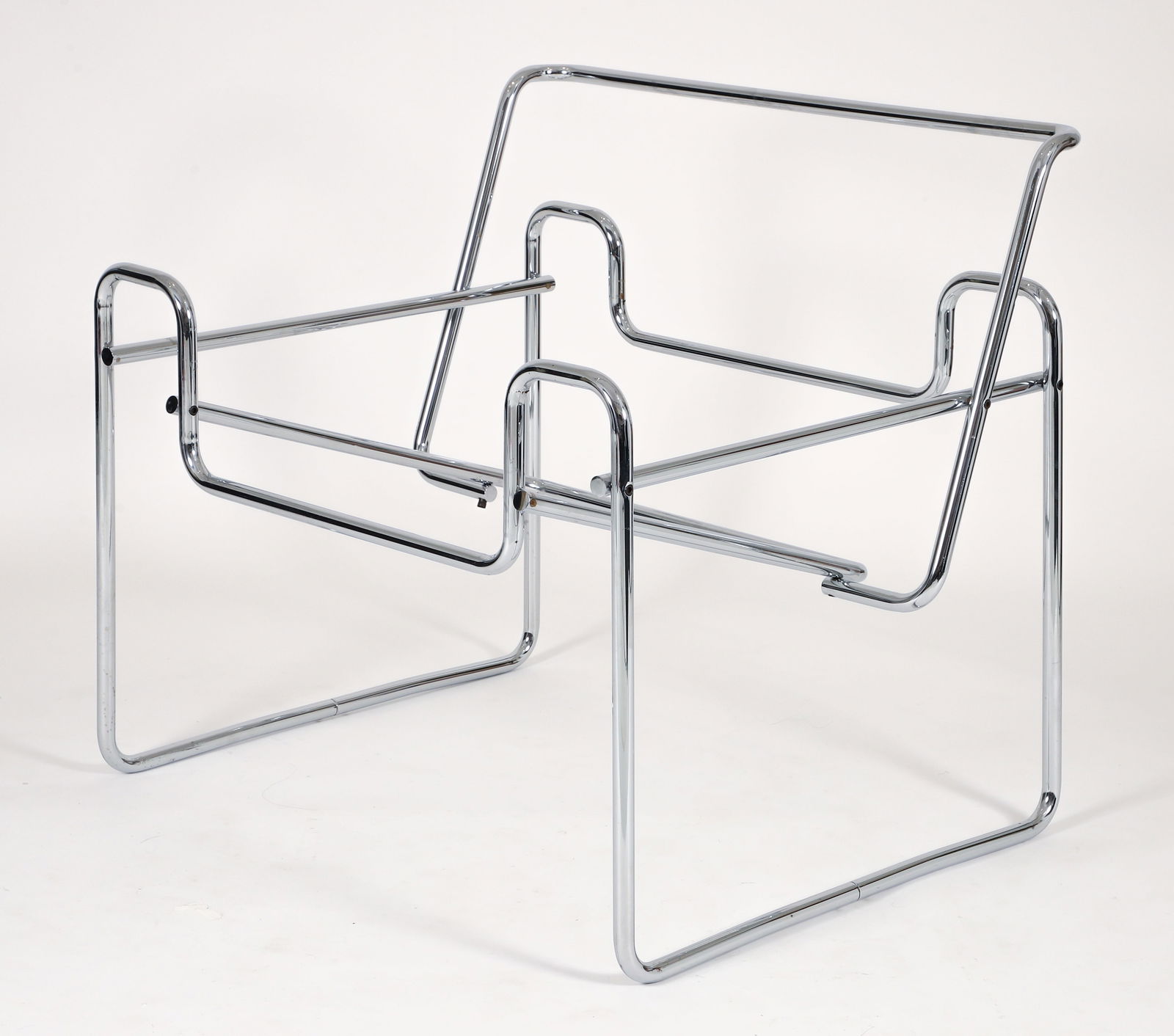 Marcel Breuer Wassily Chair Chrome Tubular Frame (1 of 5)