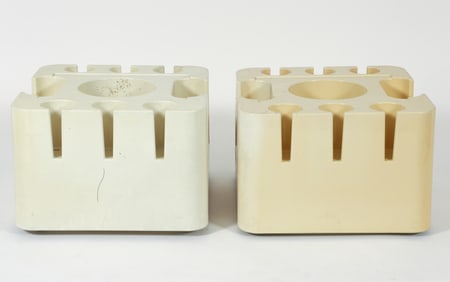 2 Sergio Mazza for Artemide Bacco Bar Carts