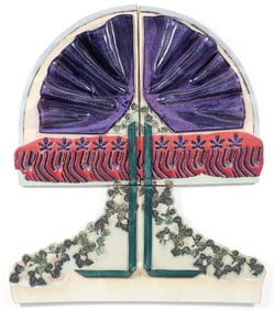 Nancy Weeks Dudchenko Ceramic Wall Relief