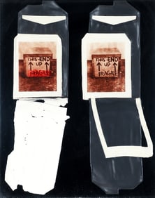 Martha Holt Fragile Polaroids 1977 Mixed Media Assemblage