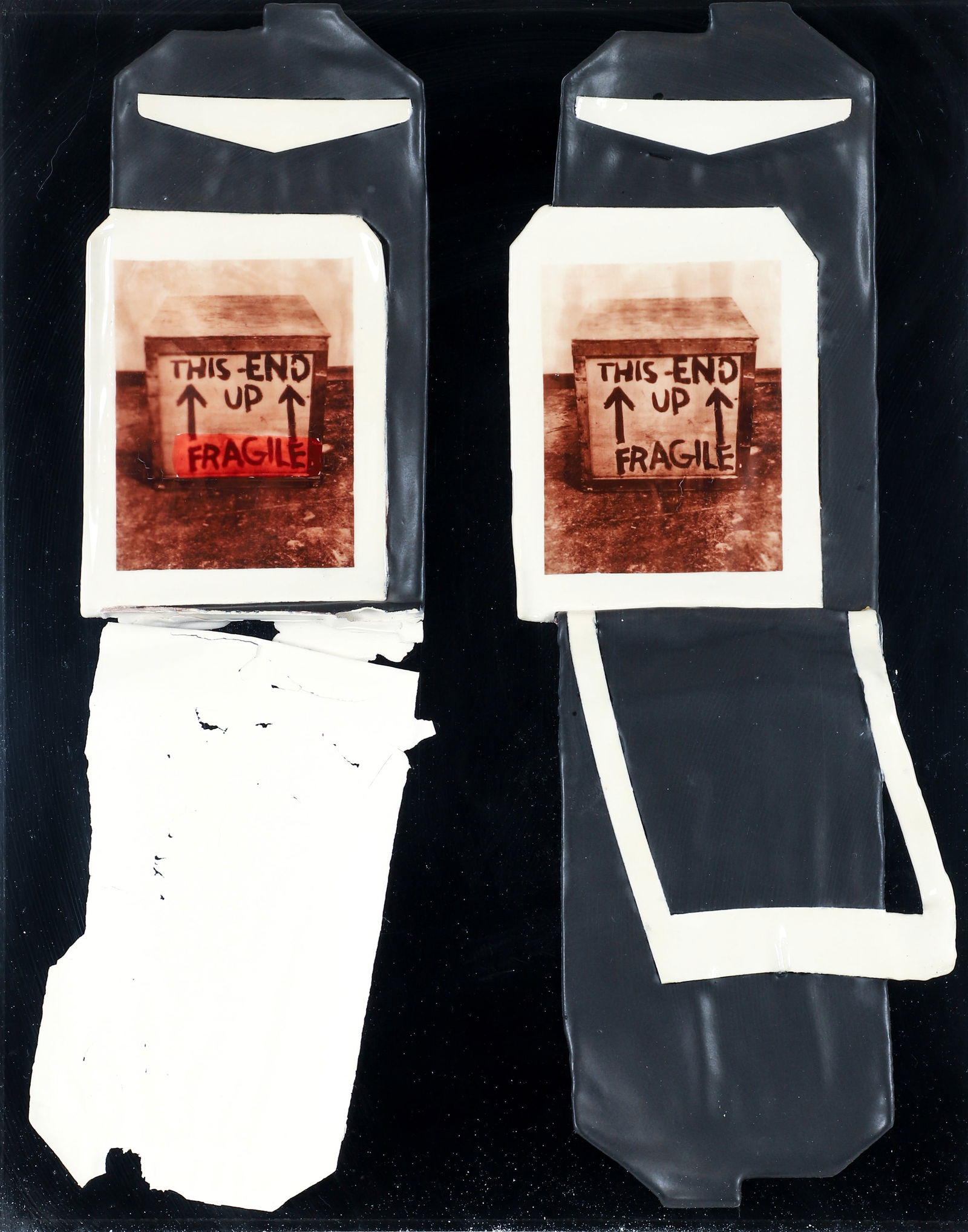 Martha Holt Fragile Polaroids 1977 Mixed Media Assemblage (1 of 4)