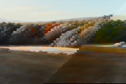 Robert Jordan 1983 landscape painting The North Field