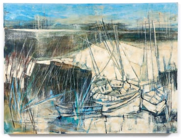 Maggie Milono 1976 Coastal Landscape