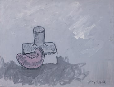 Hedy O'Beil Alone with Oneself Acrylic on Canvas 1977