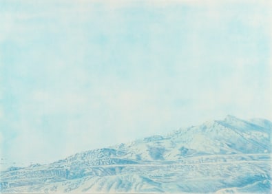 Mel Pekarsky original litho Mojave 2, 1977