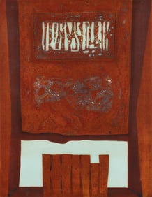 Hiroyuki Tajima 1975 color woodblock Weather Worn Window