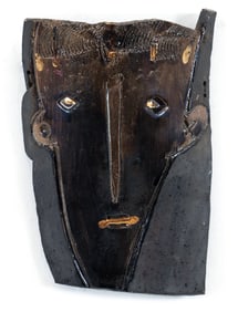 Ceramic Mask Wall Relief 1993