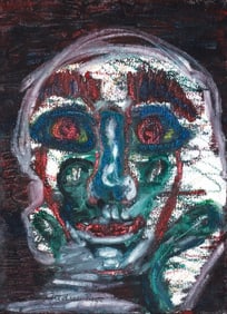 Audrey Page Folk Expressionist Face Painting