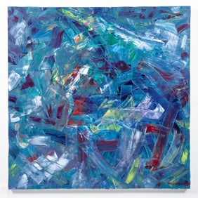 Mary Jean Stabile Acrylic on Canvas Kaleidoscope