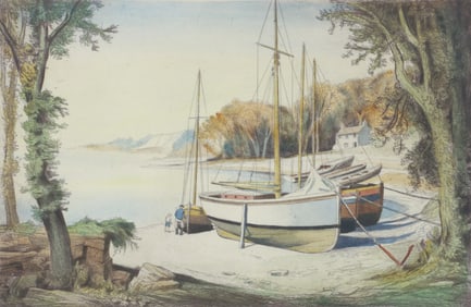 Helford River Aquatint and Etching