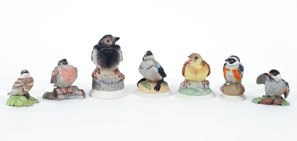 7 Boehm Figures, Angry Baby Birds