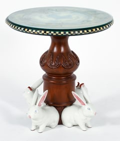 Mackenzie-Childs Rabbit Table