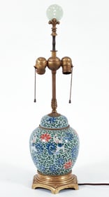 Porcelain Ginger Jar Lamp