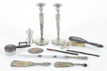 14 Piece Collection of Sterling Silver