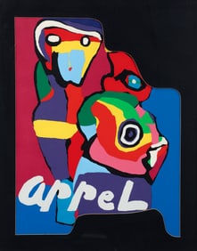Karel Appel Lithograph Poster 1971