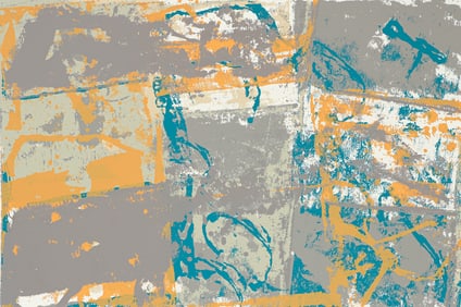 Walter Darby Bannard Jacaranda Silkscreen 1980