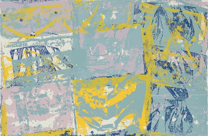 Walter Darby Bannard Sicilian Magic Silkscreen 1980