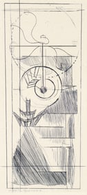 Marcel Duchamp Coffee Mill From Du Cubisme Etching