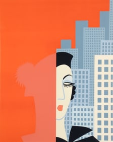 Erte Signed Serigraph Fashions 1974