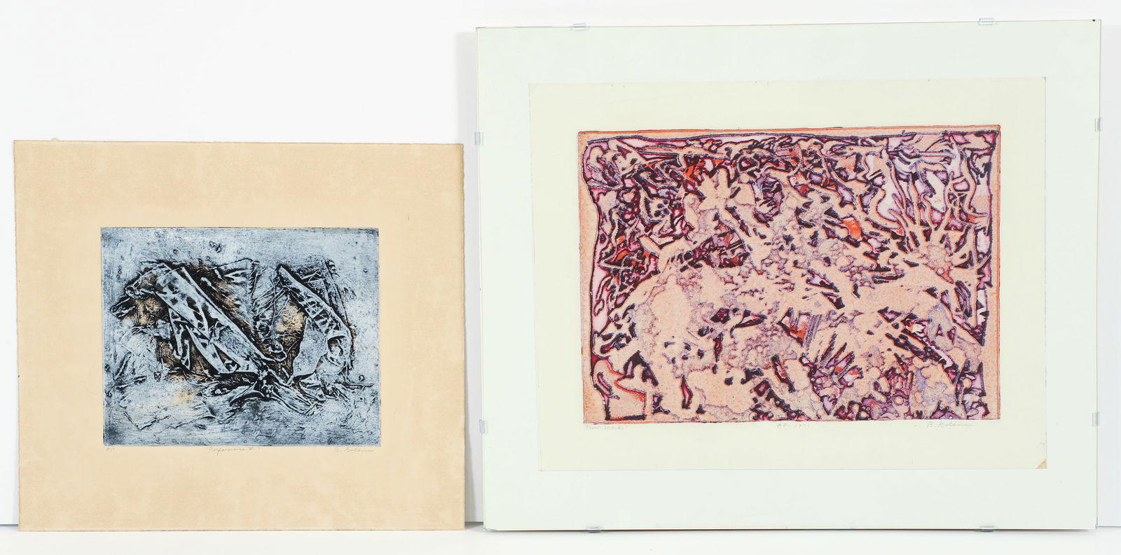 2 Bunny Pittsburgh Goldman Intaglio Prints on Paper (1 of 5)