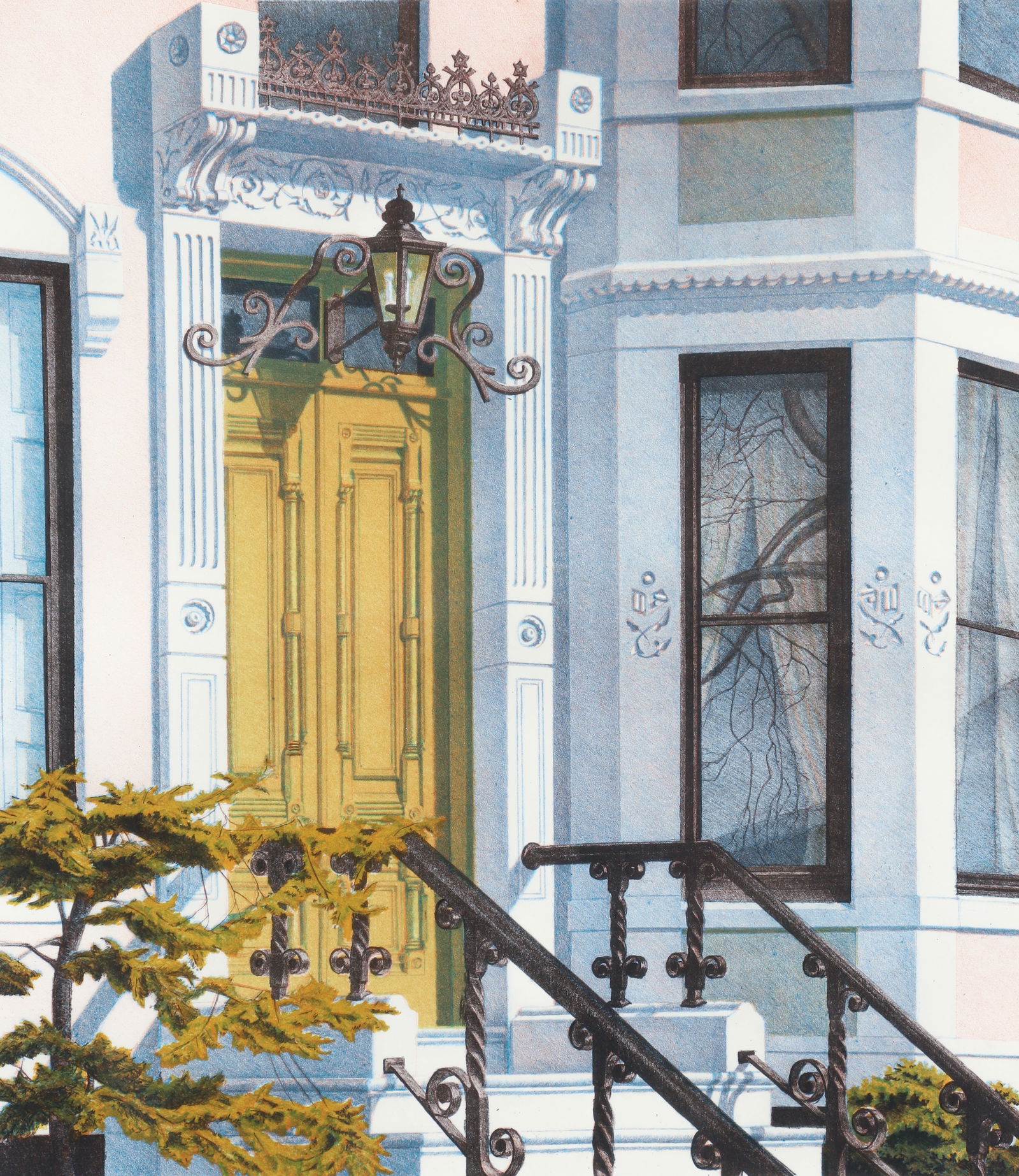 Altoon Sultan 1980 orig litho Golden Door, Trenton NJ (1 of 3)