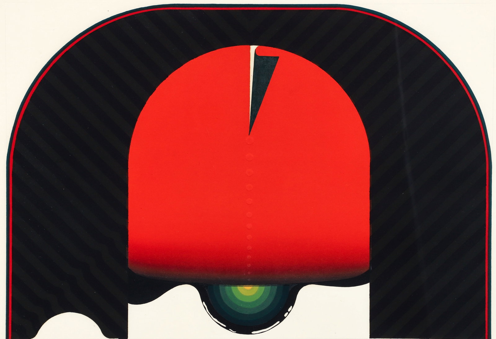 Kunihiro Amano Lost Past 6 Woodblock 1974 Signed: Amano, Kunihiro (Japanese, b.1929), Lost Past 6, 1974, color woodblock print with embossing, pencil signed, titled, dated, and editioned 15/50 at lower margin, image size 15 x 21.5 inches, hinged to b