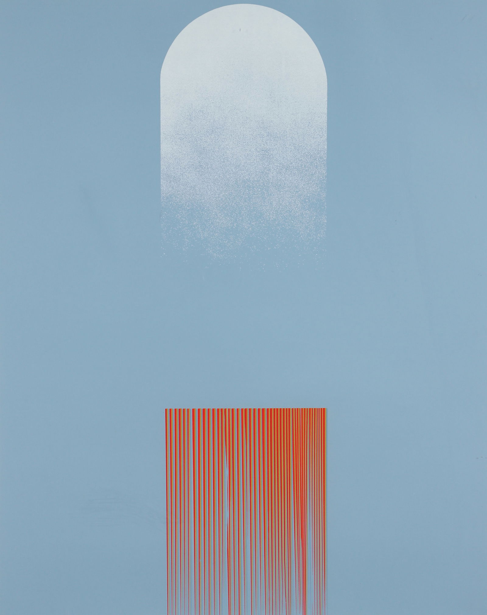 Takesada Matsutani 1971 orig screenprint Fly A (1 of 4)