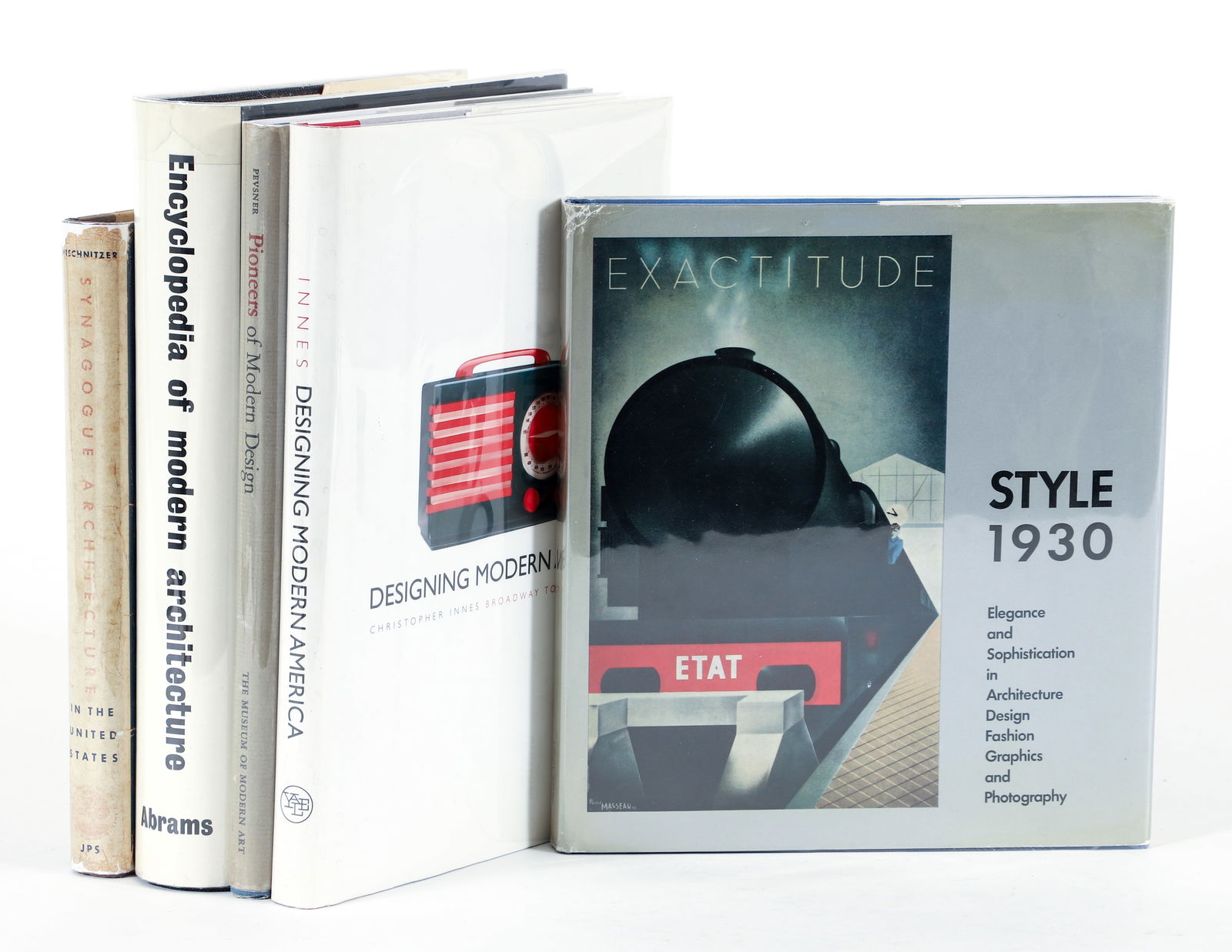 5 books on Mid Century Modern Architecture and Design (1 of 2)