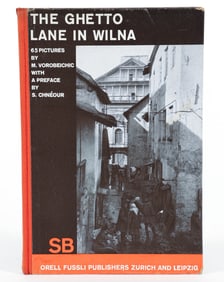 Moi Ver The Ghetto Lane in Wilna 1931 Rare Book
