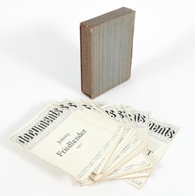 24 issues Art Documents: Encyclopedie des Beaux-Arts 1955 in slipcase