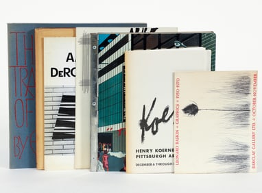 7 art exhibition catalogs Blake Baskin Koerner et al