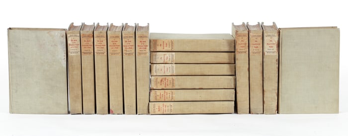 Book of The Thousand Nights, 17 volume set, illustrated
