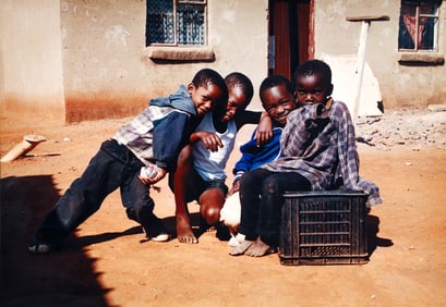 Iris Dawn Parker Photograph of a Group of Boys