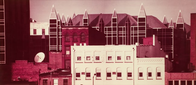 Pam Bryan color photo Pittsburgh Skyline Detail
