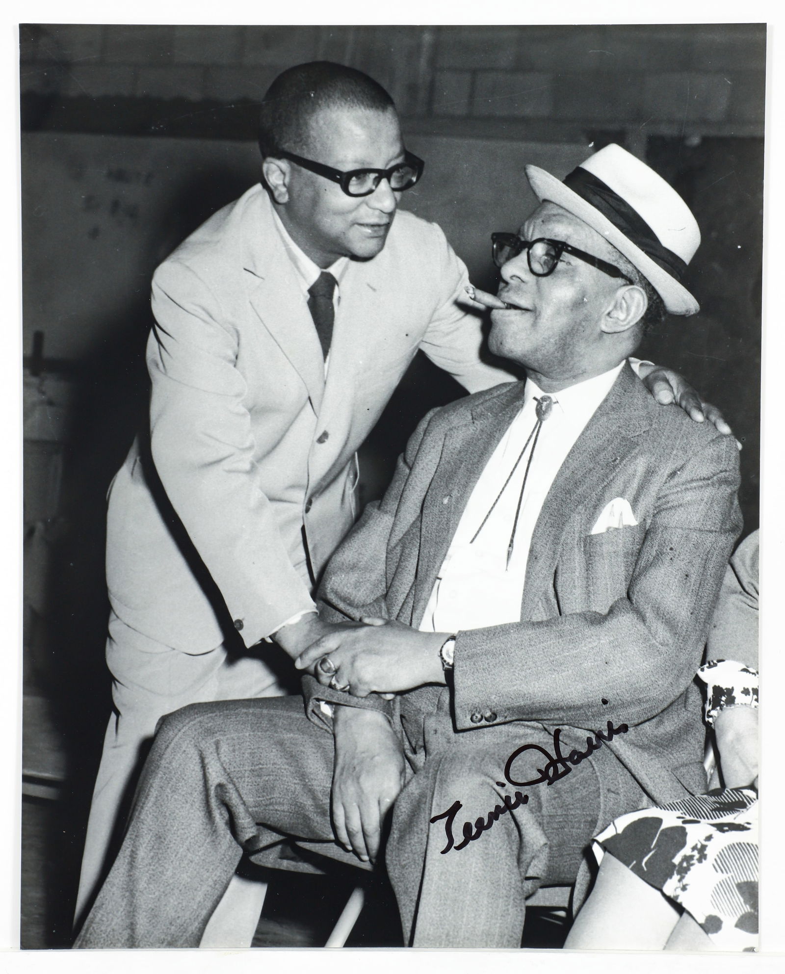 Charles Teenie Harris Signed Photograph Billy Strayhorn (1 of 2)