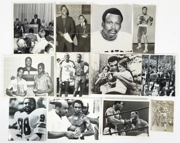 Group of 12 sports photographs for Pittsburgh Courier
