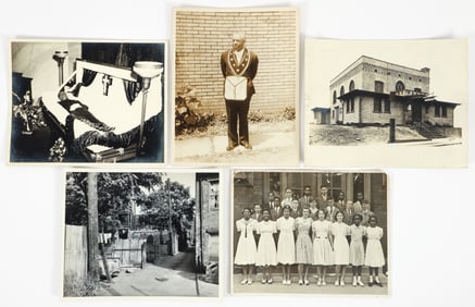 5 photographs of African-American Life in Pittsburgh