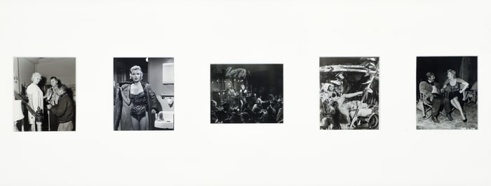 5 Film Still Photographs of Marilyn Monroe from Some Like it Hot